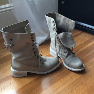 Steve Madden combat boots